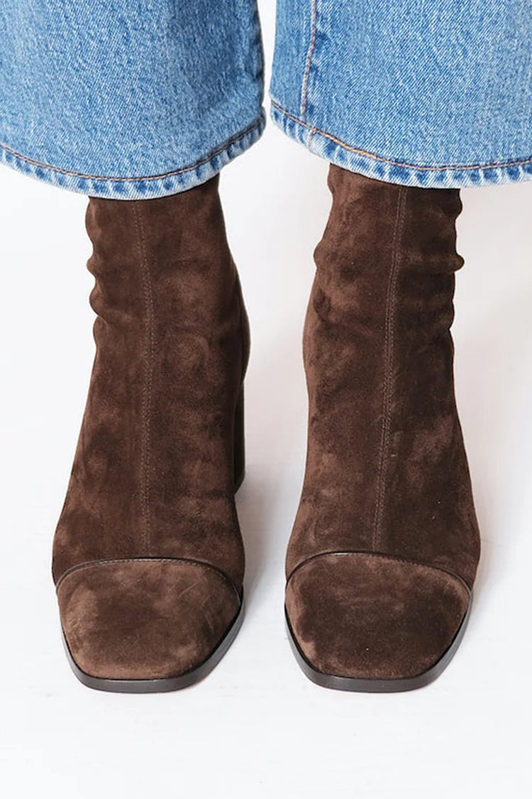 Mara | Elegant Suede Ankle Boots