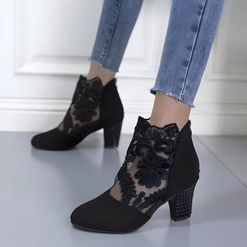 Eliza | Elegant Ankle Strap Heels
