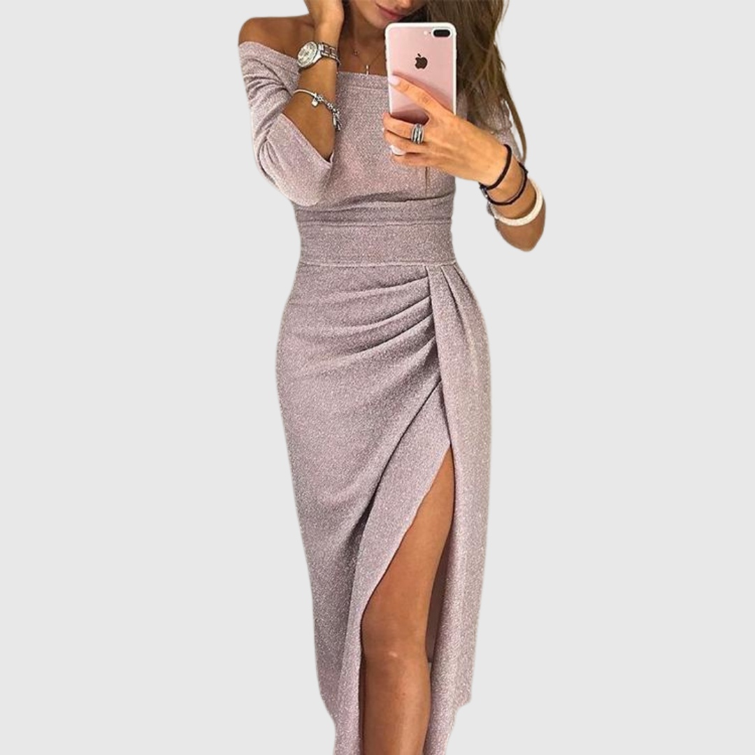 Adele | Off-Shoulder Gala Dress