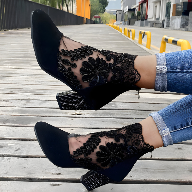 Eliza | Elegant Ankle Strap Heels
