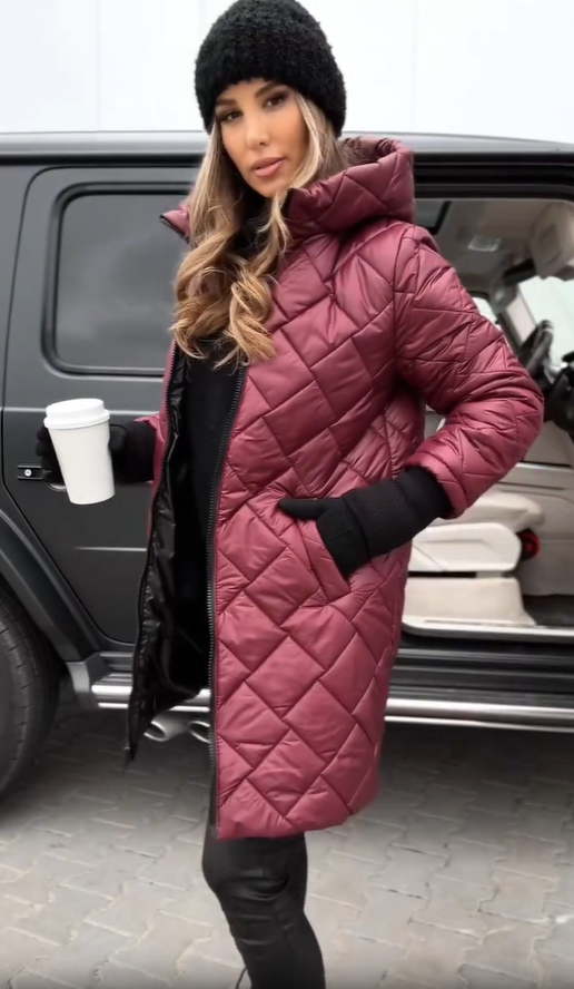 Harriet | Elegant Quilted Winter Coat