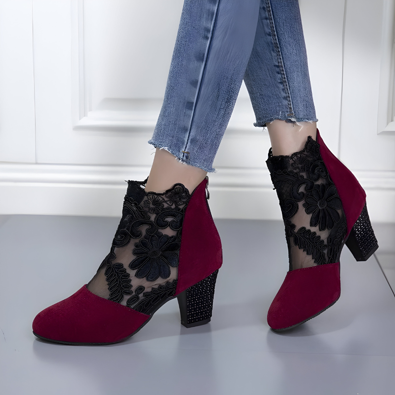 Eliza | Elegant Ankle Strap Heels