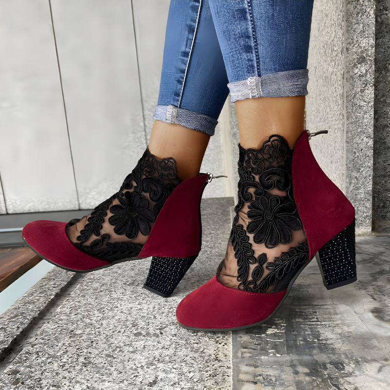 Eliza | Elegant Ankle Strap Heels