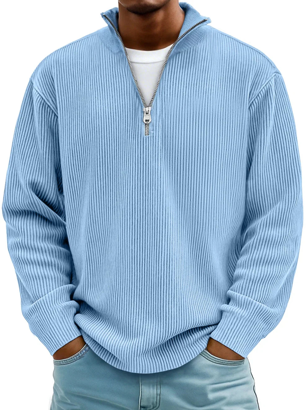 Callum™ | Trendy & Stylish Half-Zip Sweater