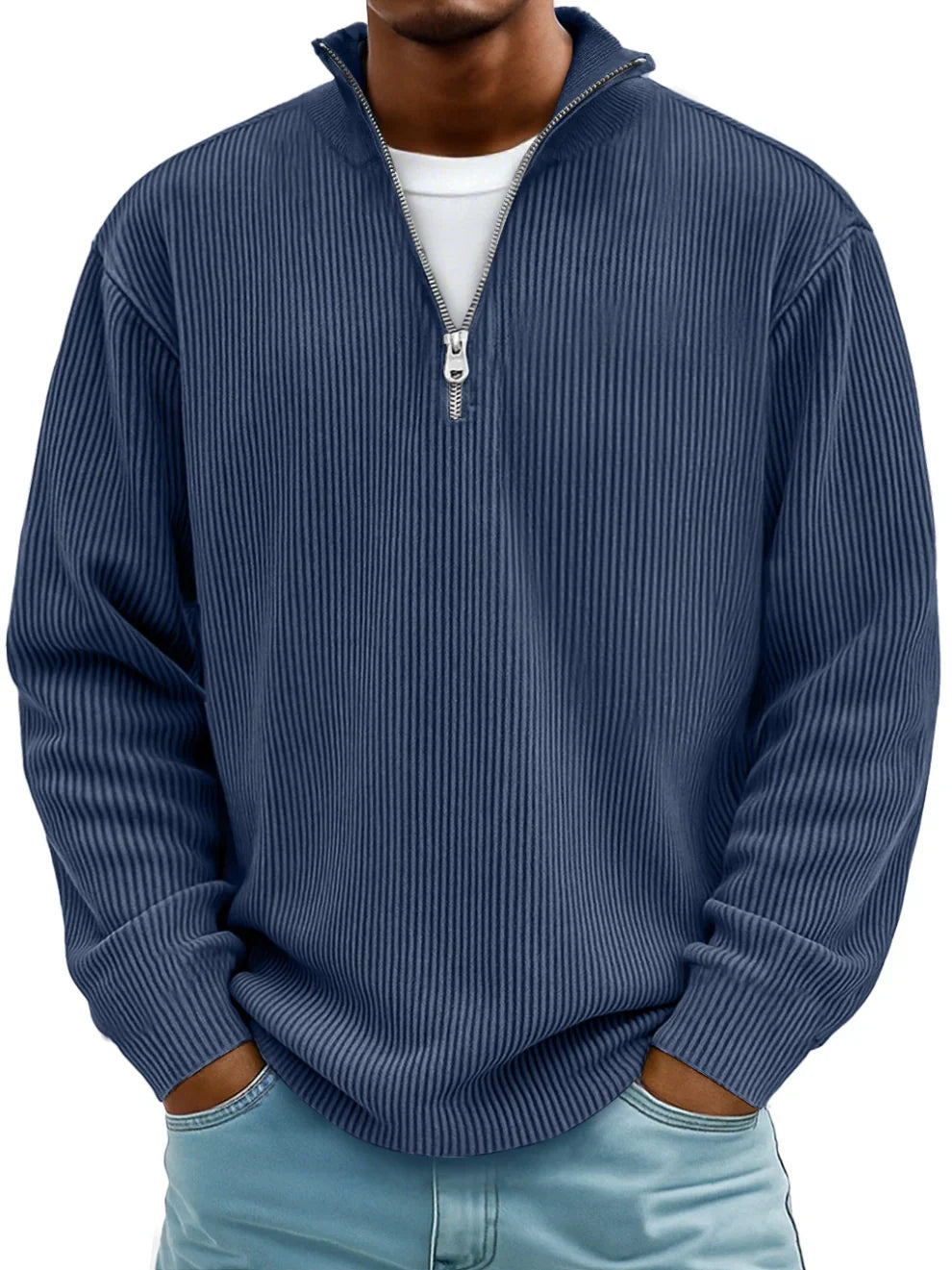 Callum™ | Trendy & Stylish Half-Zip Sweater