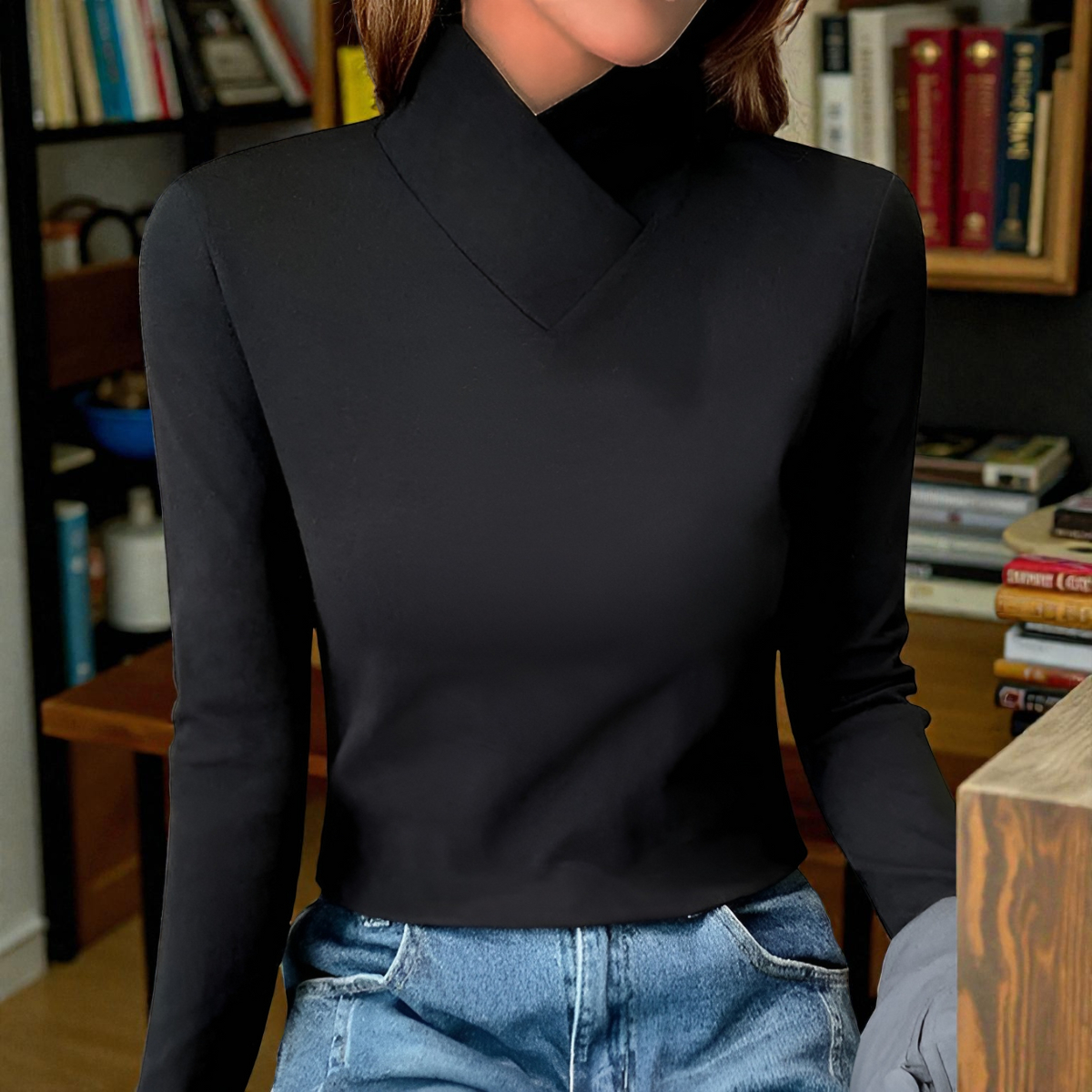 Bronte | Elegant Turtleneck Jumper