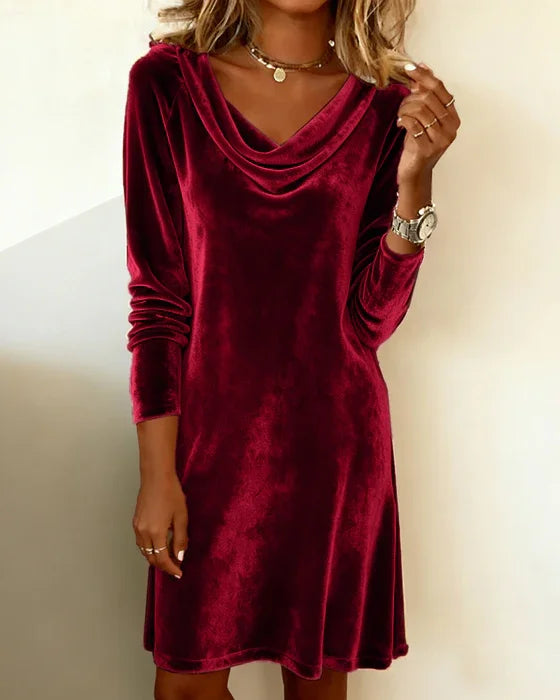 Faye | Luxury Soft Velour Dress