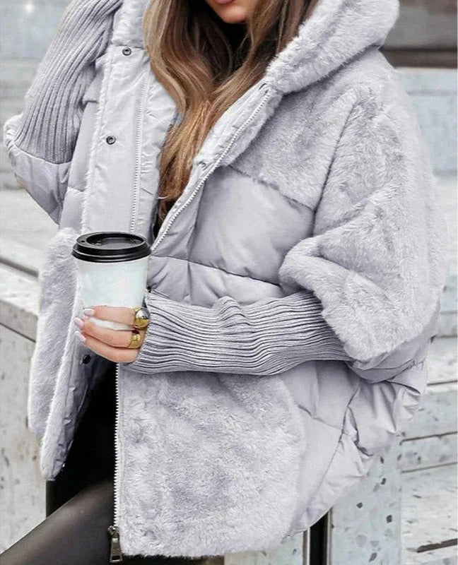 Lydia | Stylish Padded Hooded Winter Coat