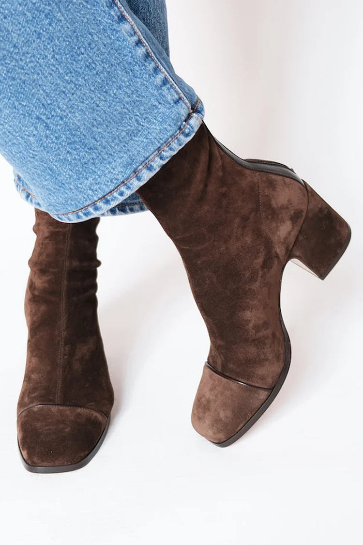 Mara | Elegant Suede Ankle Boots