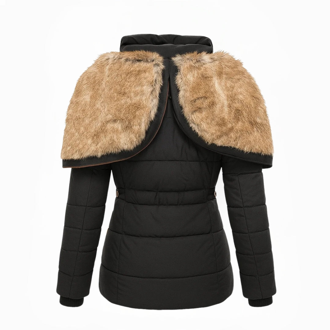 Tess | Winter Coat with Faux Fur Lining