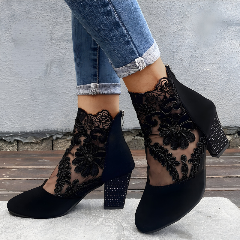 Eliza | Elegant Ankle Strap Heels
