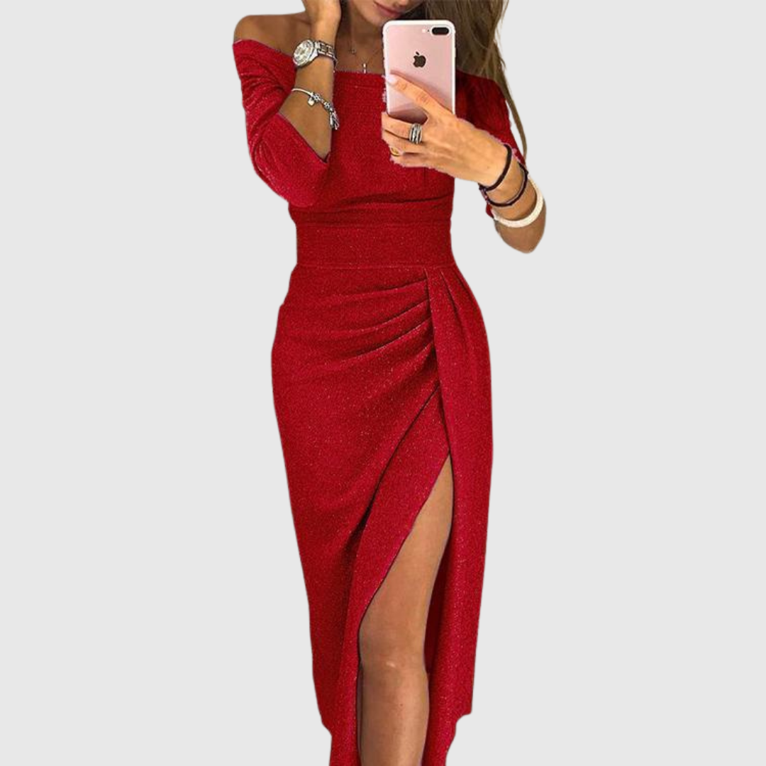 Adele | Off-Shoulder Gala Dress