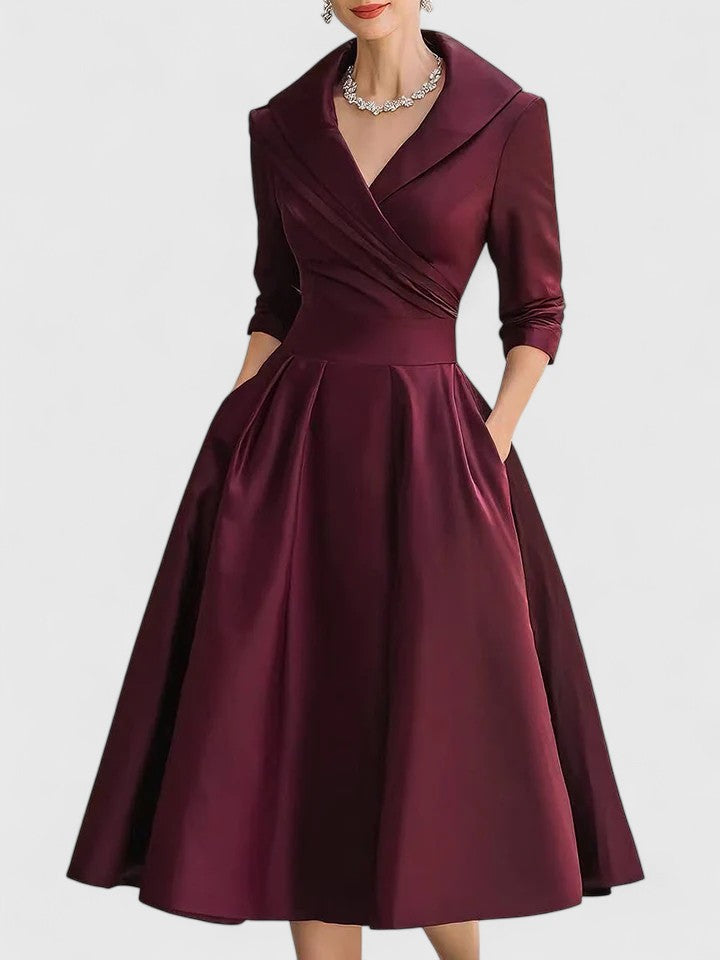 Isobel | Elegant Midi Dress