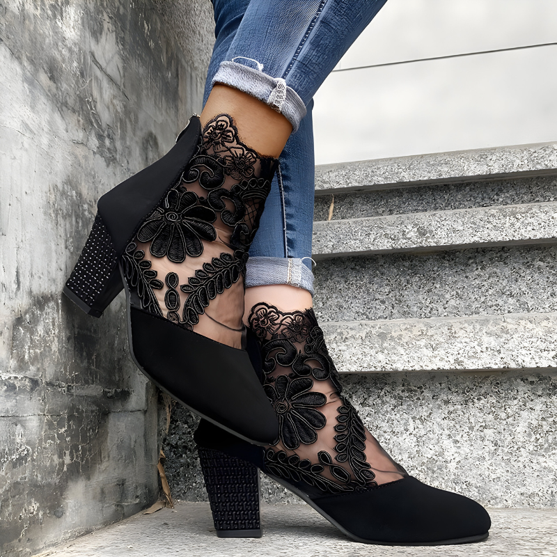 Eliza | Elegant Ankle Strap Heels