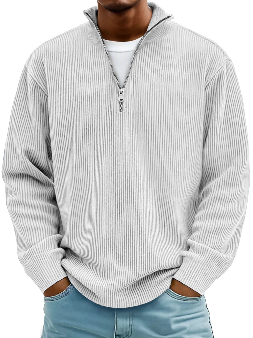 Callum™ | Trendy & Stylish Half-Zip Sweater