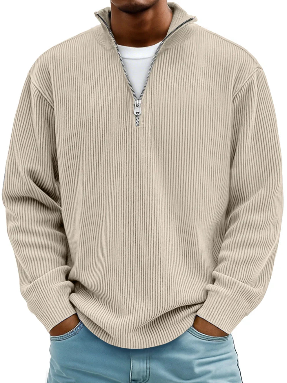 Callum™ | Trendy & Stylish Half-Zip Sweater