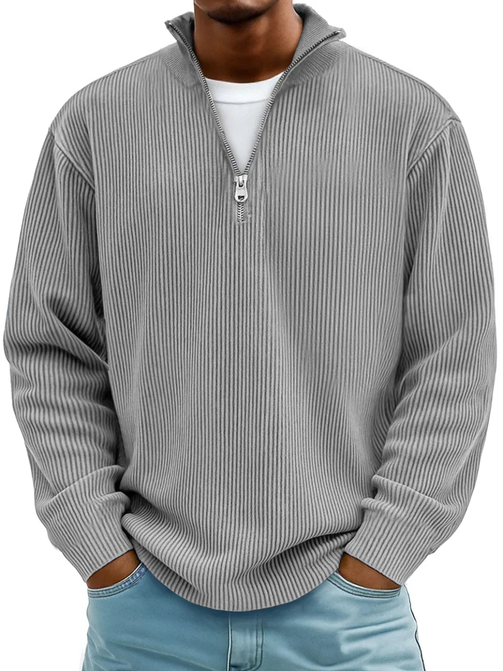 Callum™ | Trendy & Stylish Half-Zip Sweater