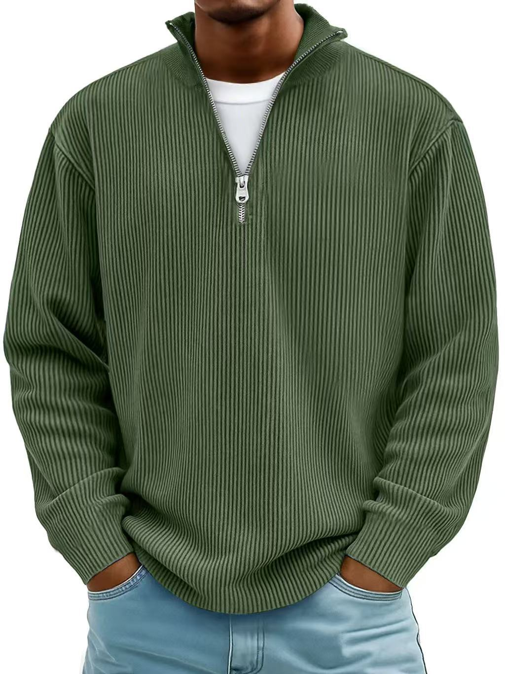 Callum™ | Trendy & Stylish Half-Zip Sweater