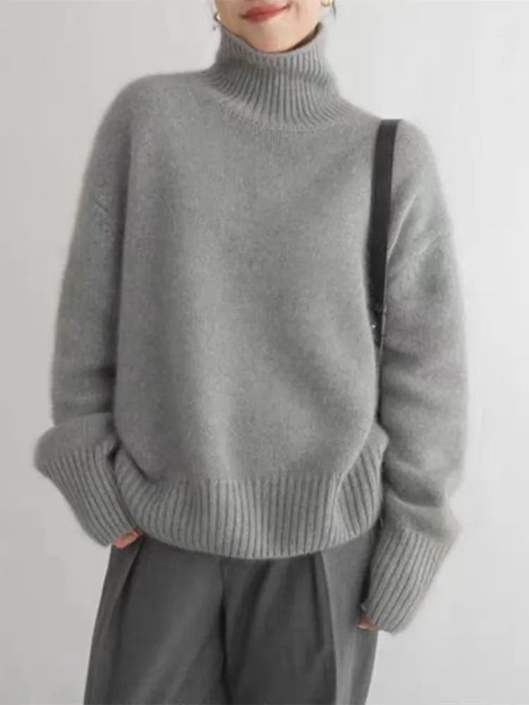 Maeve | Cashmere Elegance Turtleneck