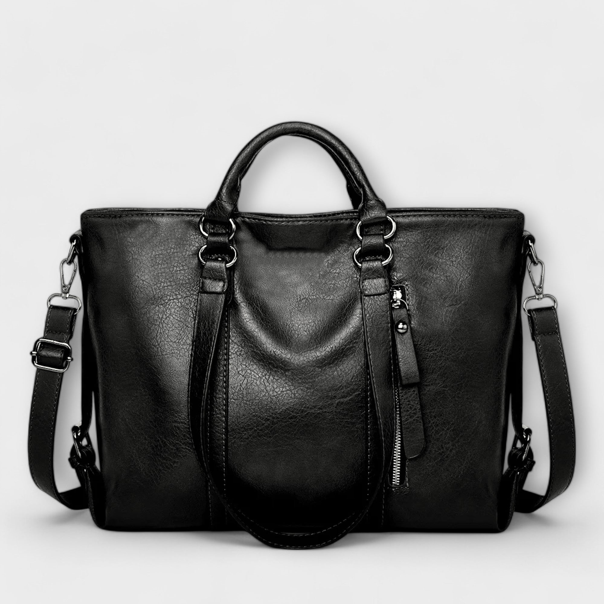 Lora. - Large Leather Bag